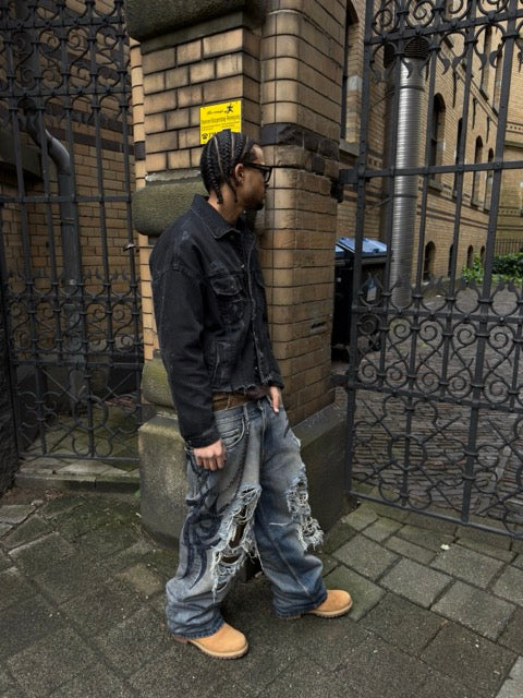 Custom "Balenciaga" Denim